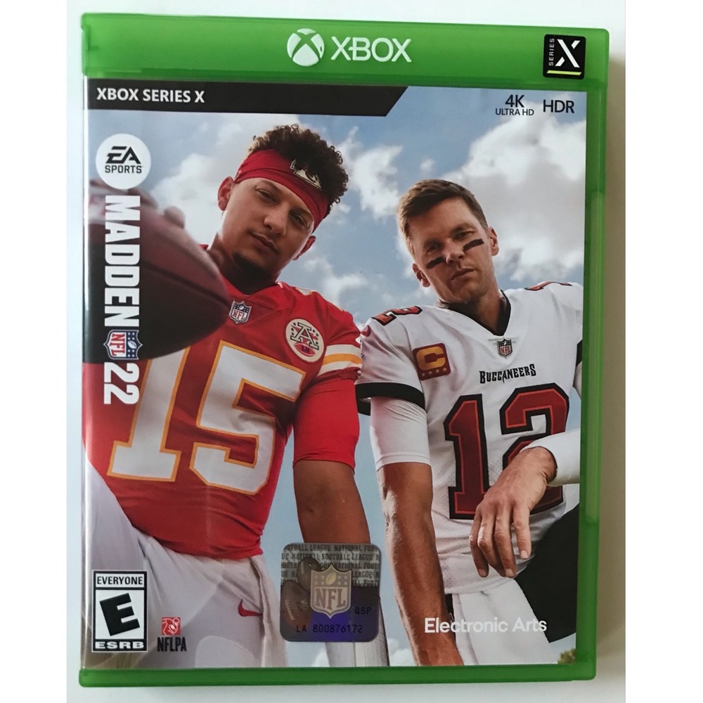 Madden NFL 22 Xbox Series X 4K Ultra HD Open Box Like New Never Used